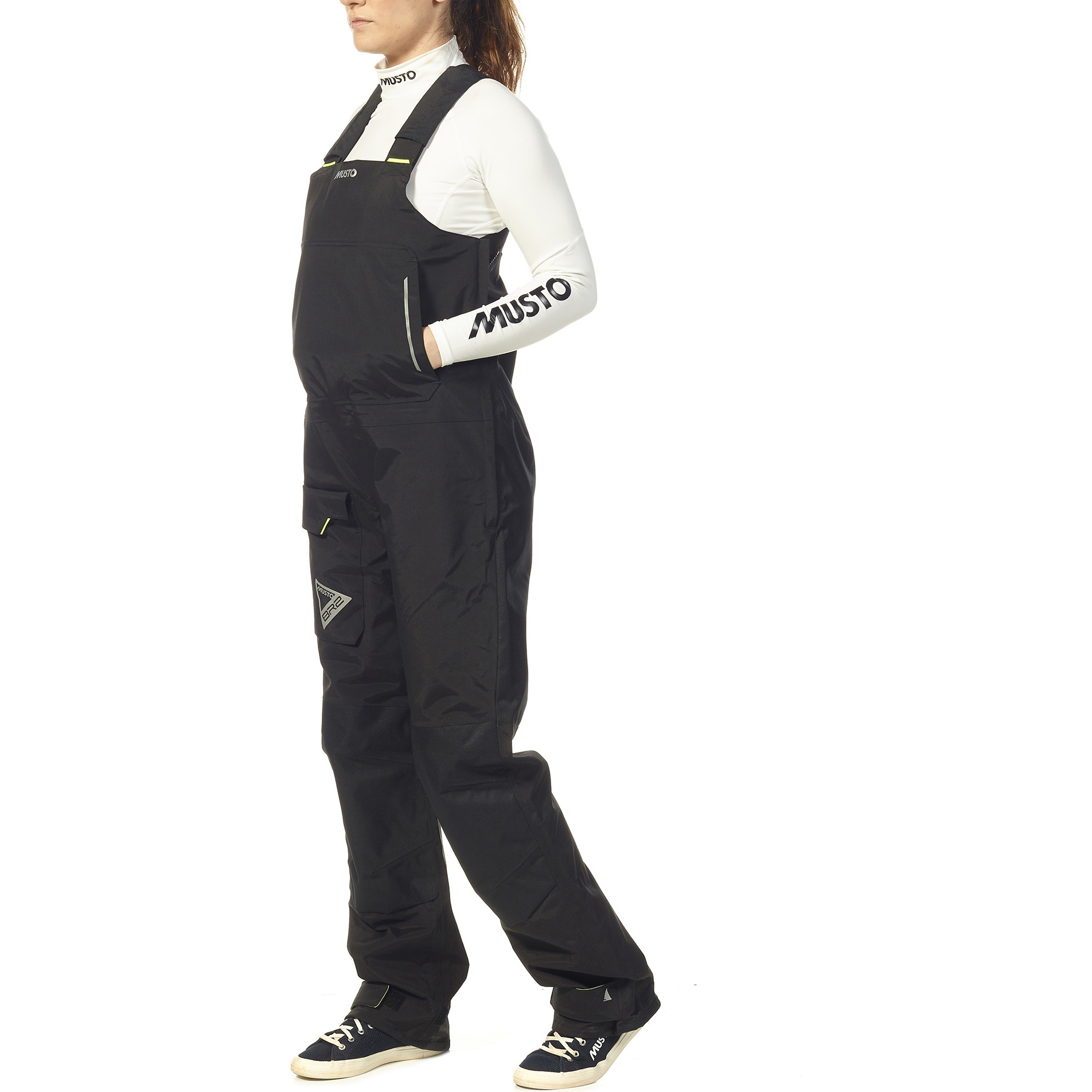2026 Musto Dames Br2 Offshore Zeilbroek 2.0 82087 - Zwart